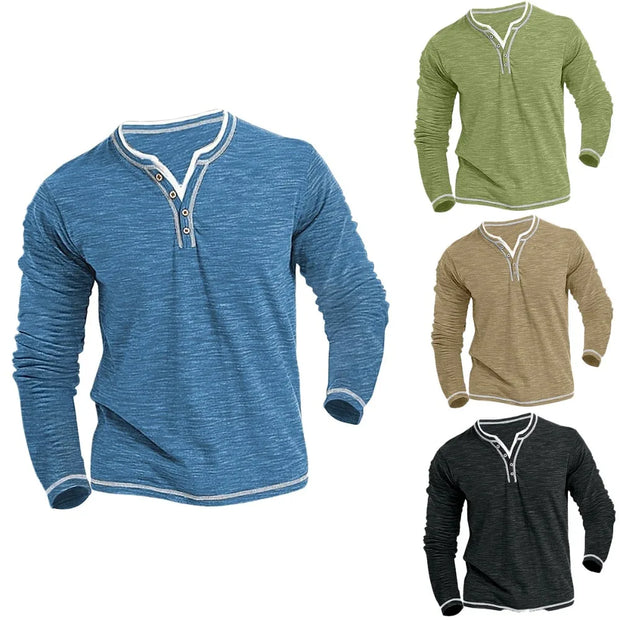 Denis™ | 2025 - Long-sleeved V-neck